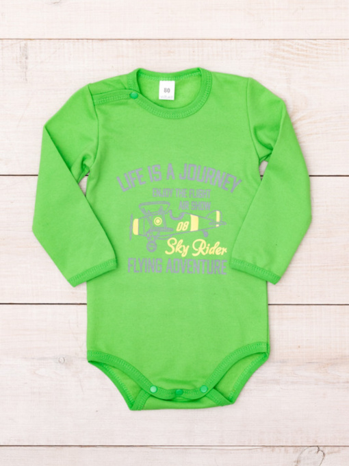 Боди для младенцев Носи своє модель 5010-023-33-4-salatovij-ltak Фото