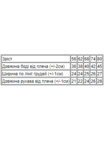 Одежда для младенцев Носи своє модель 5010-023-33-4-blij-ltak Фото