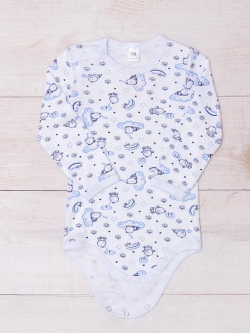 Боді для немовлят Носи своє модель 5010-016-4-baby-blakitnij Фото