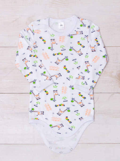 Боді для немовлят Носи своє модель 5010-016-4-zhirafa-molochnij Фото