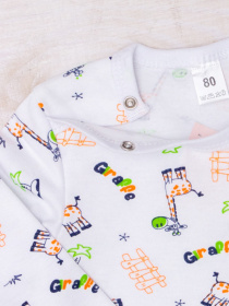 Боді для немовлят Носи своє модель 5010-016-4-zhirafa-molochnij Боді для немовлят Носи своє модель 5010-016-4-zhirafa-molochnij Фото