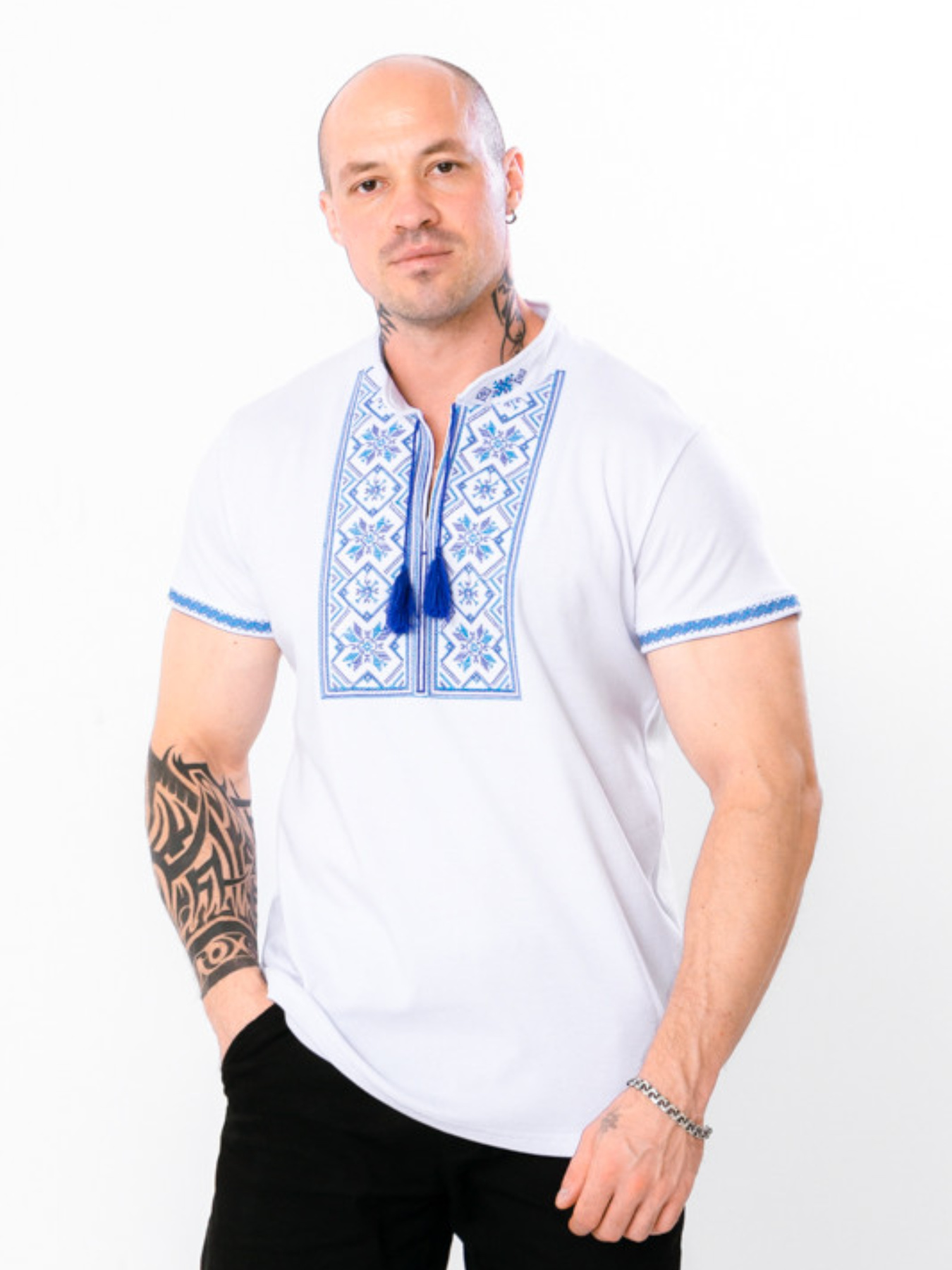 Вишита сорочка Носи своє модель 8606-038-22-blakitnij Фото