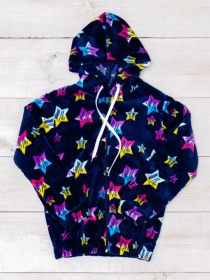 Кофта Носи своє модель 6071-035-5-zrki-na-chornilxno-sinxomu Фото