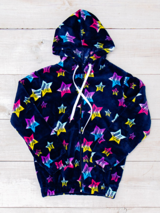 Кофта Носи своє модель 6071-035-5-zrki-na-chornilxno-sinxomu Фото