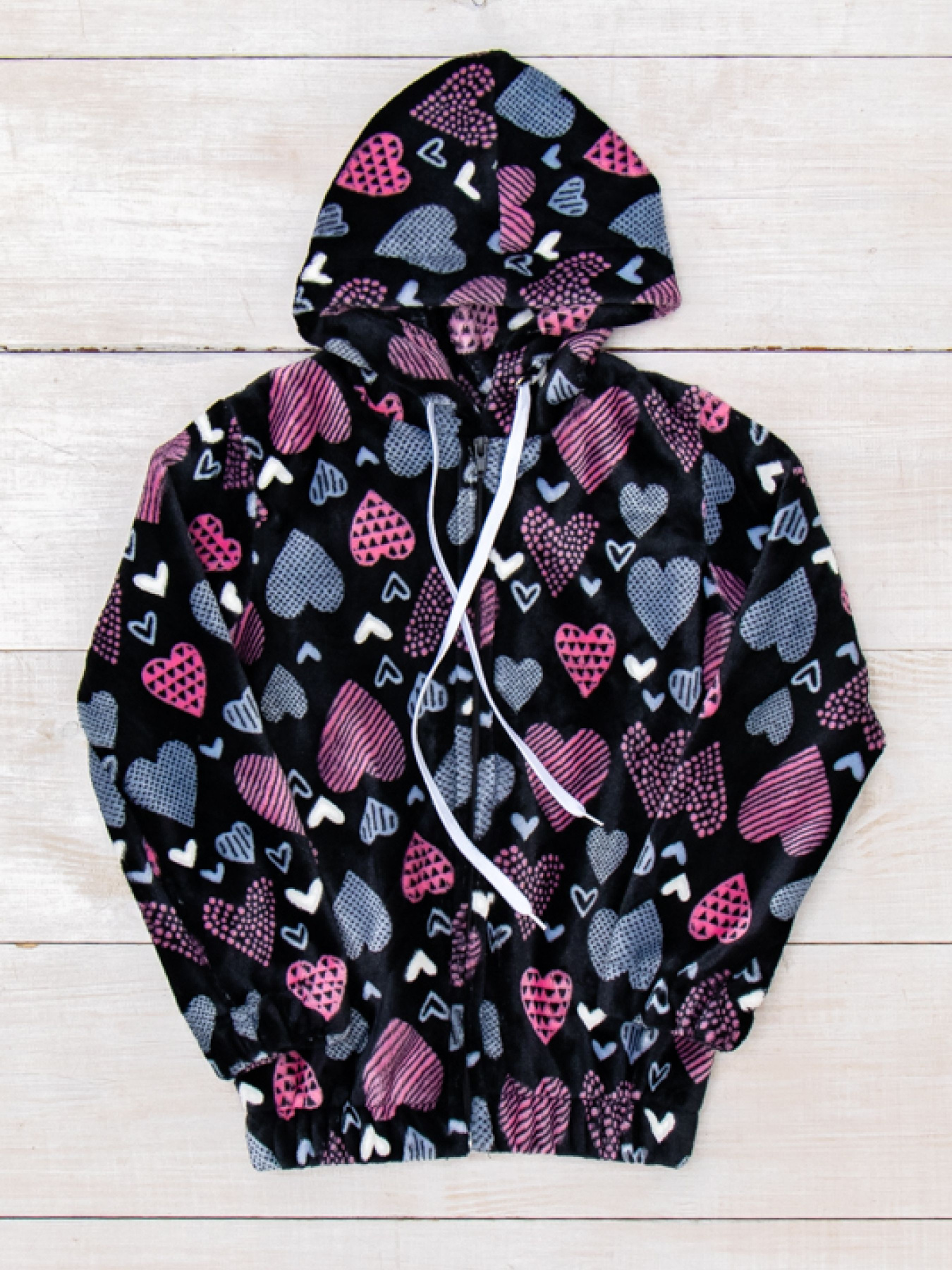 Кофта Носи своє модель 6071-035-5-serdechka-rozhevij-blakitnij Фото