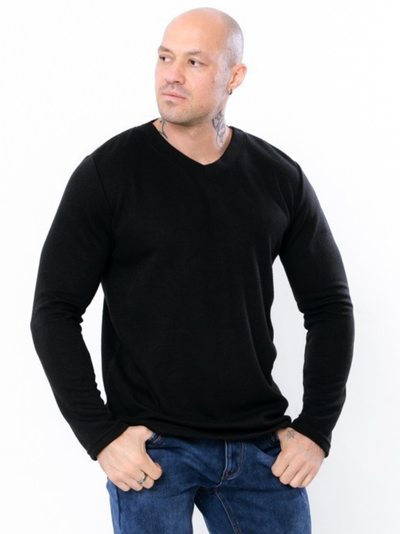 Лонгслів Носи своє модель 8117-112-chornij Фото