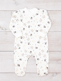 Нательный комбинезон Носи своє модель 5032-024-5-korona-molochnij Фото