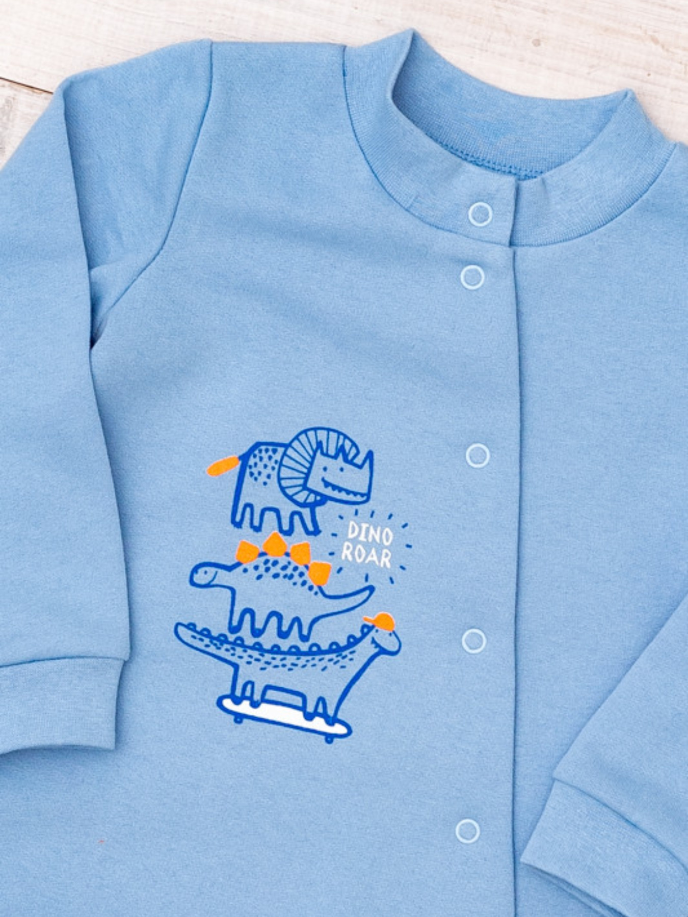 Нательный комбинезон Носи своє модель 5032-023-33-4-blakitnij-dno Фото