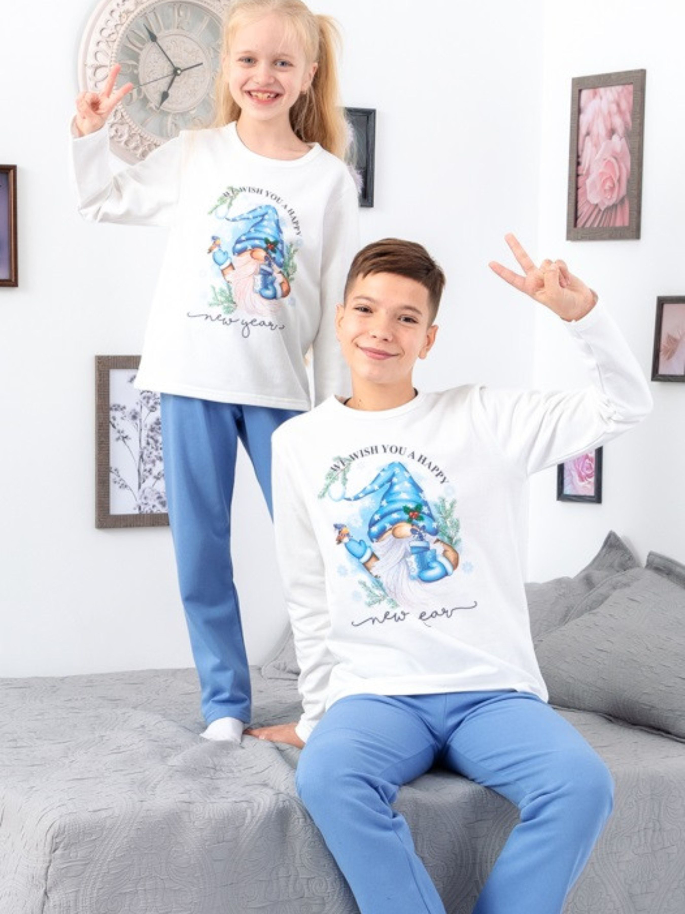 Пижама Носи своє модель 6076-f-1-skandinavsxkij-gnom Фото