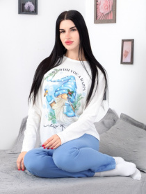 Пижама Носи своє модель 8249-f-1-skandinavsxkij-gnom Фото