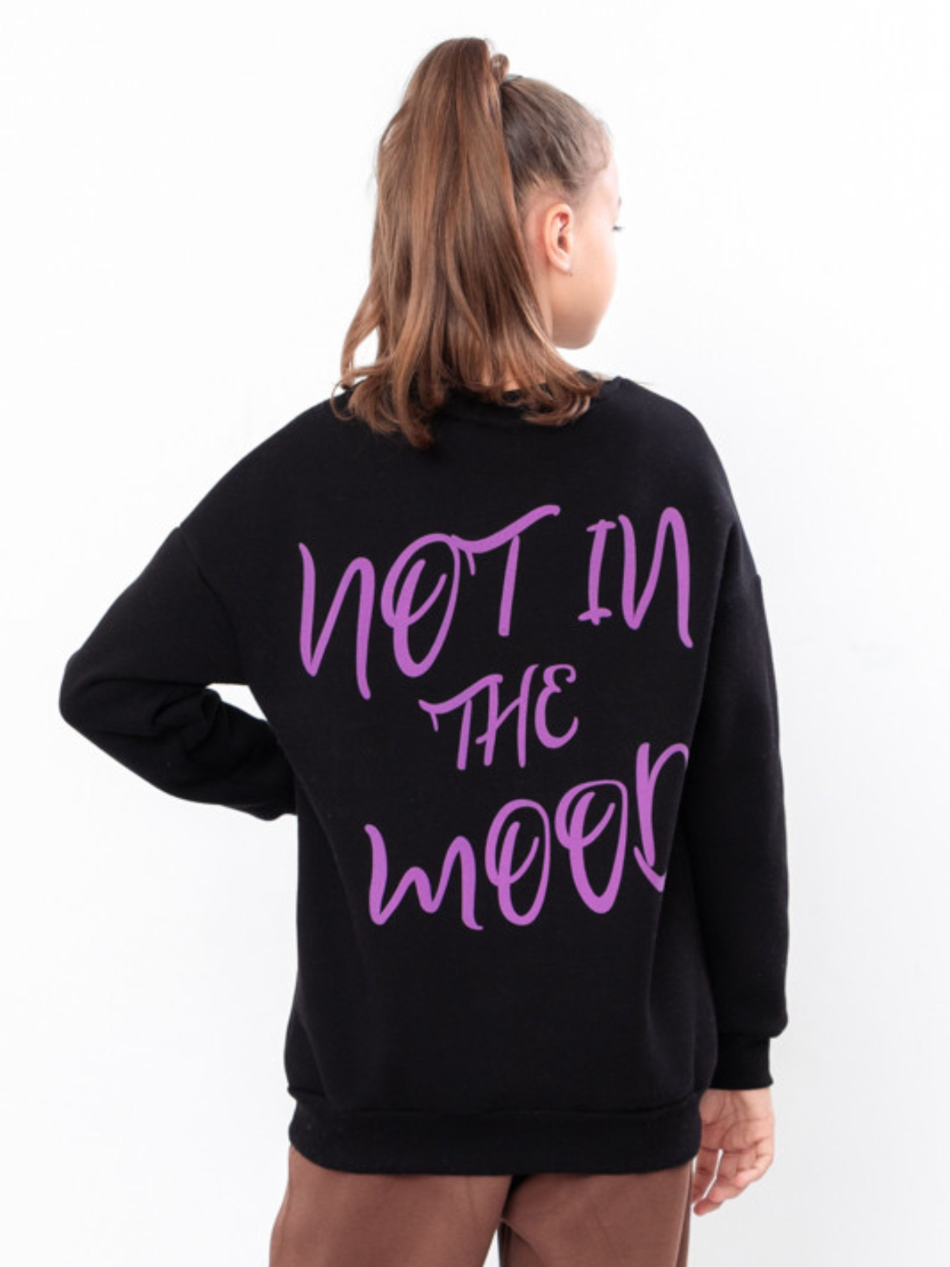 Свитшот Носи своє модель 6393-025-33-2-chornij Фото