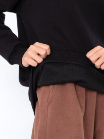 Свитшот Носи своє модель 6393-025-33-2-chornij Свитшот Носи своє модель 6393-025-33-2-chornij Фото