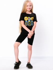 Футболка Носи своє модель 6021-1-chornij-sonqshniki Фото