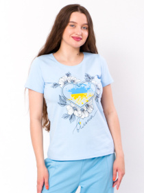 Футболка Носи своє модель 8188-036-33-svtlo-blakitnij-vlxna Фото
