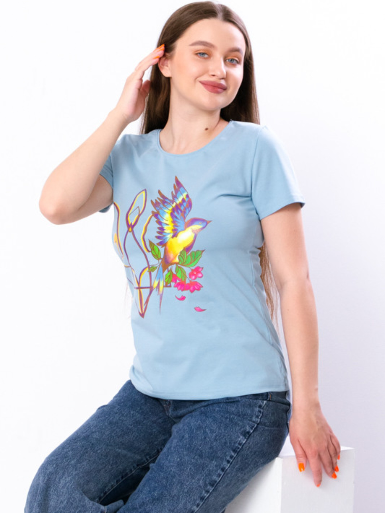 Футболка Носи своє модель 8188-036-33-1-sro-blakitnij-lastvka Фото