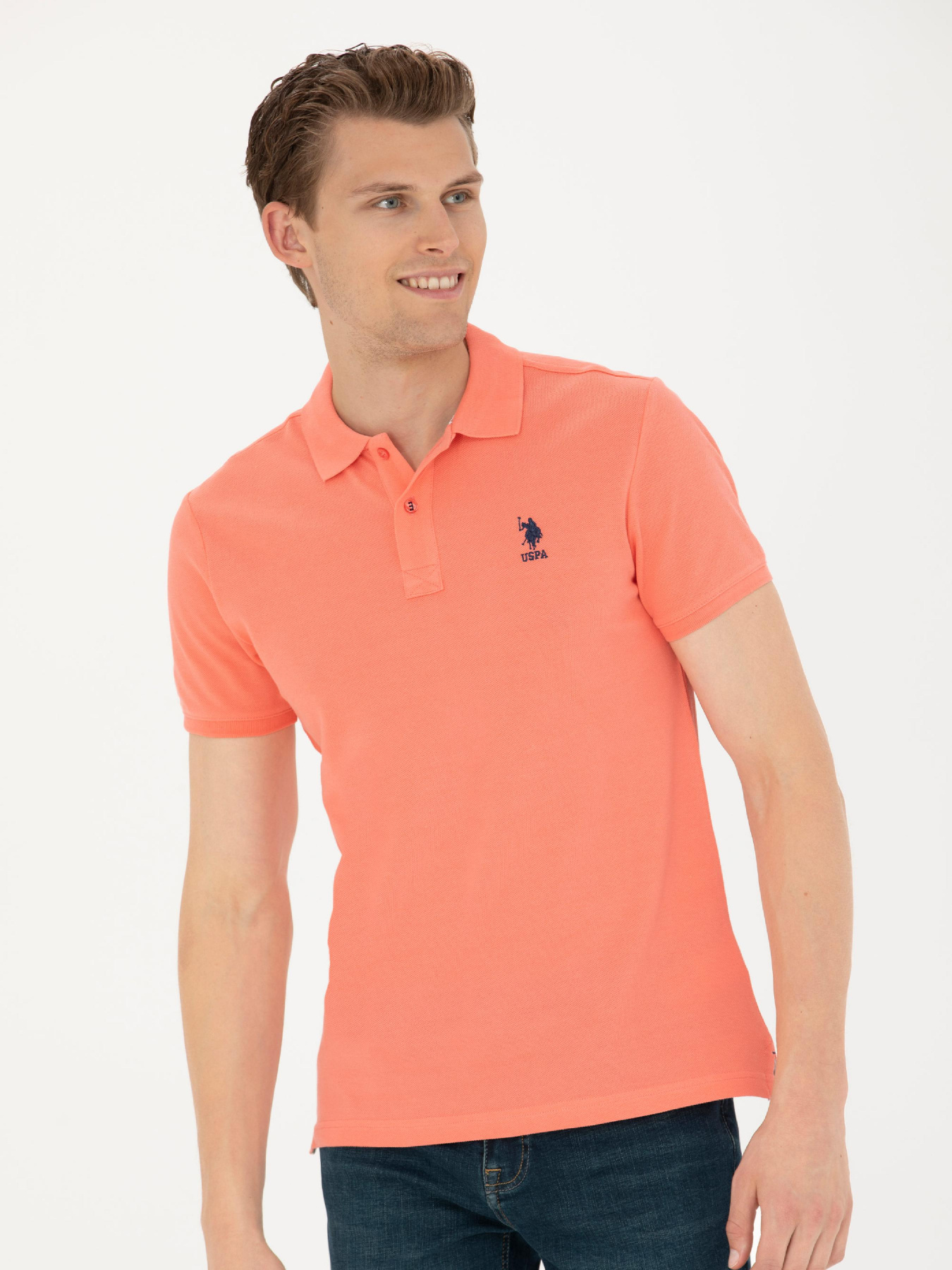 Поло US Polo модель USPAINT.1572929.VR047 Фото