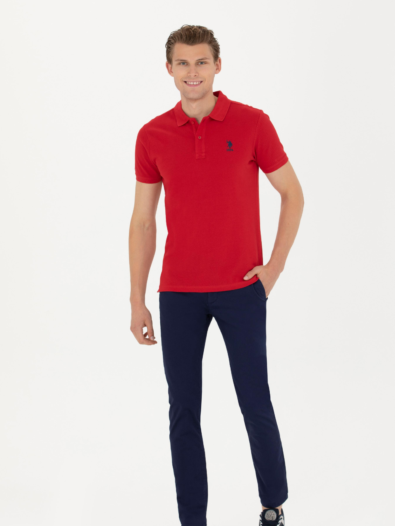 Поло US Polo модель USPAINT.1572929.VR171 Фото