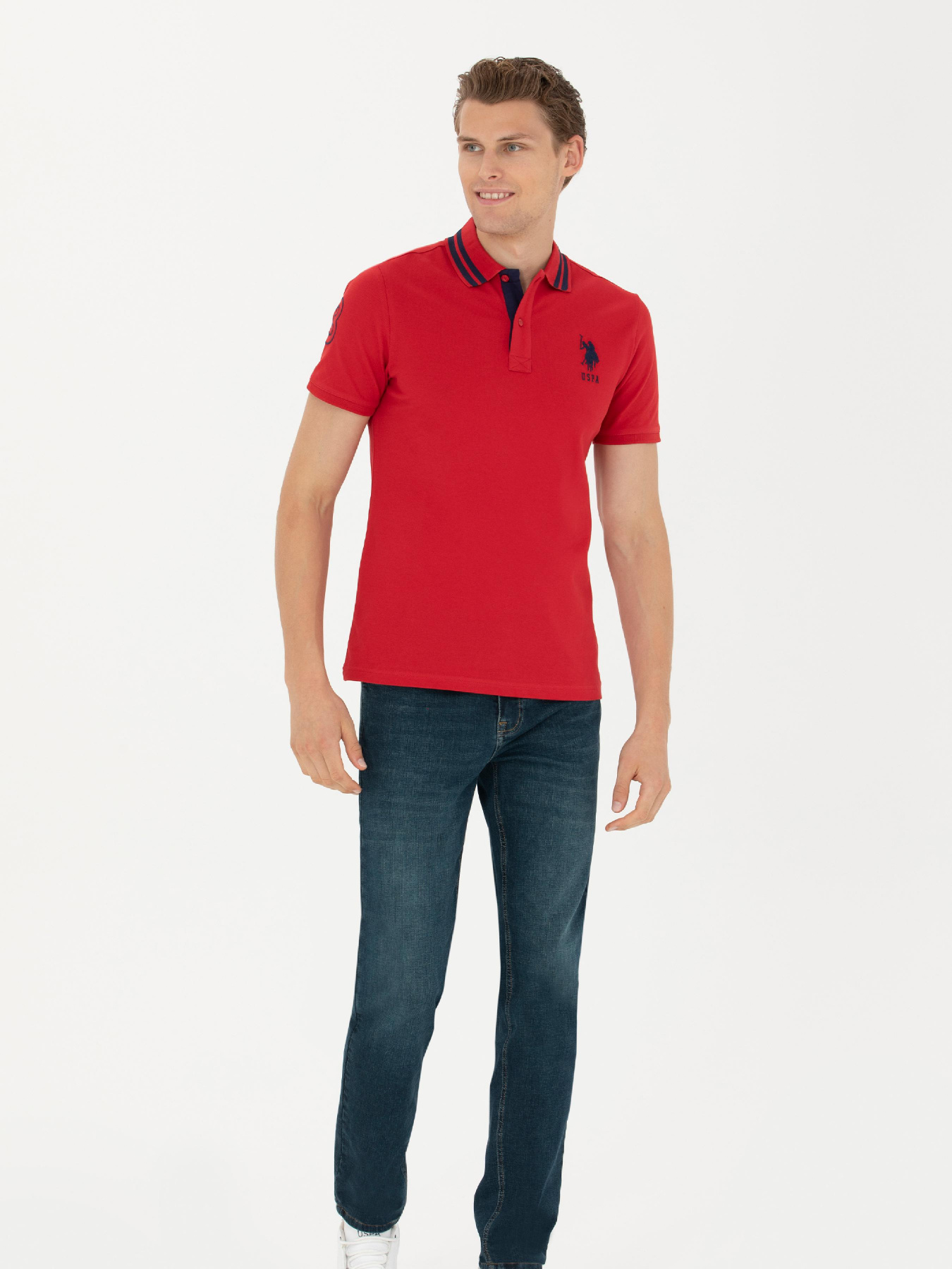 Поло US Polo модель USPAINT.1571222.VR171 Фото