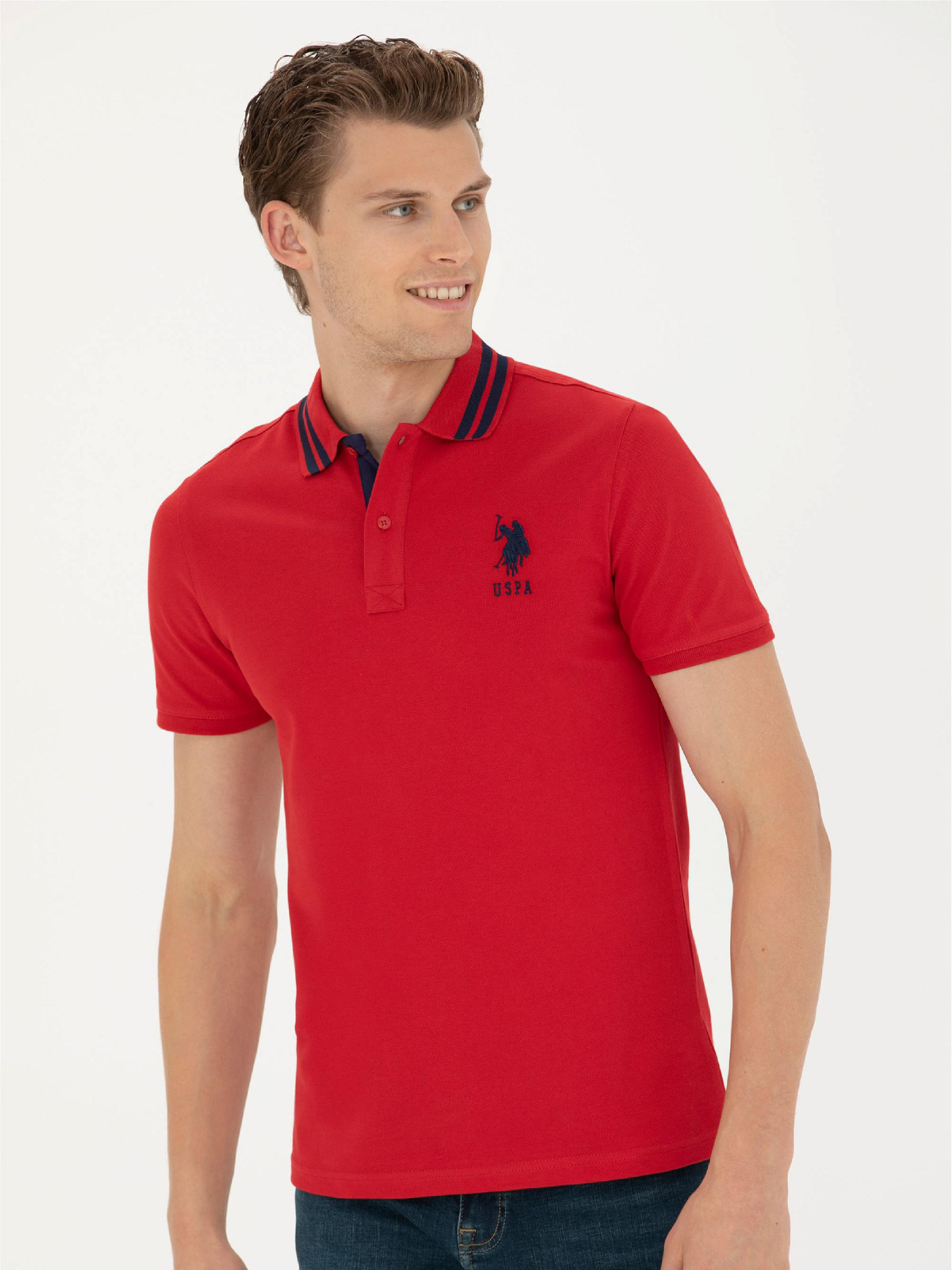 Поло US Polo модель USPAINT.1571222.VR171 Фото