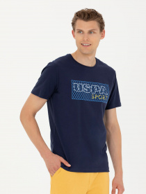 Футболка US Polo модель USPAINT.1573270.VR033 Фото