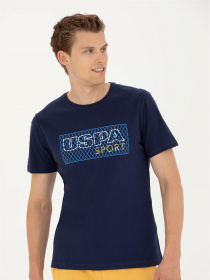 Футболка US Polo модель USPAINT.1573270.VR033 Фото