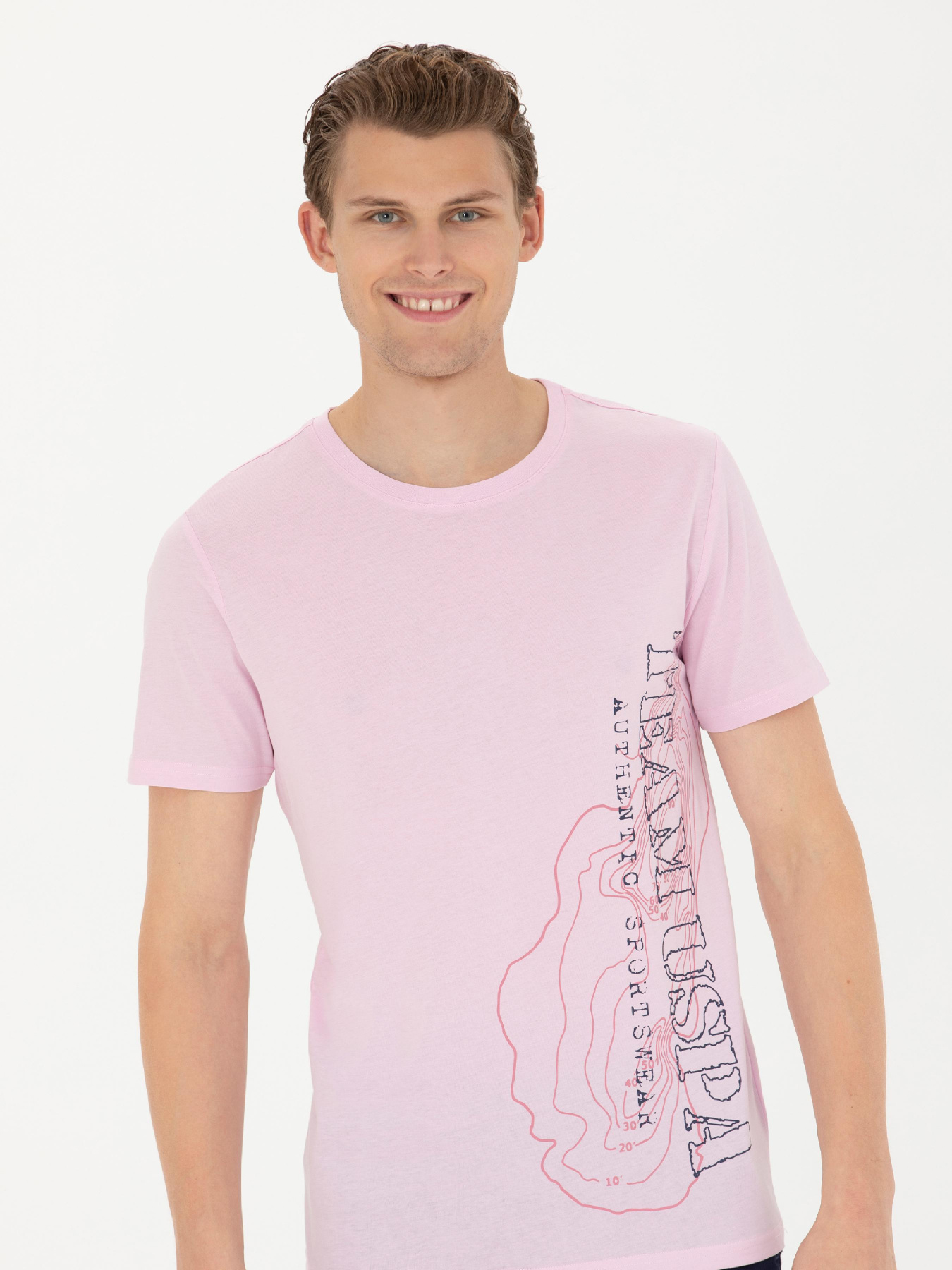 Футболка US Polo модель USPAINT.1573626.VR211 Фото