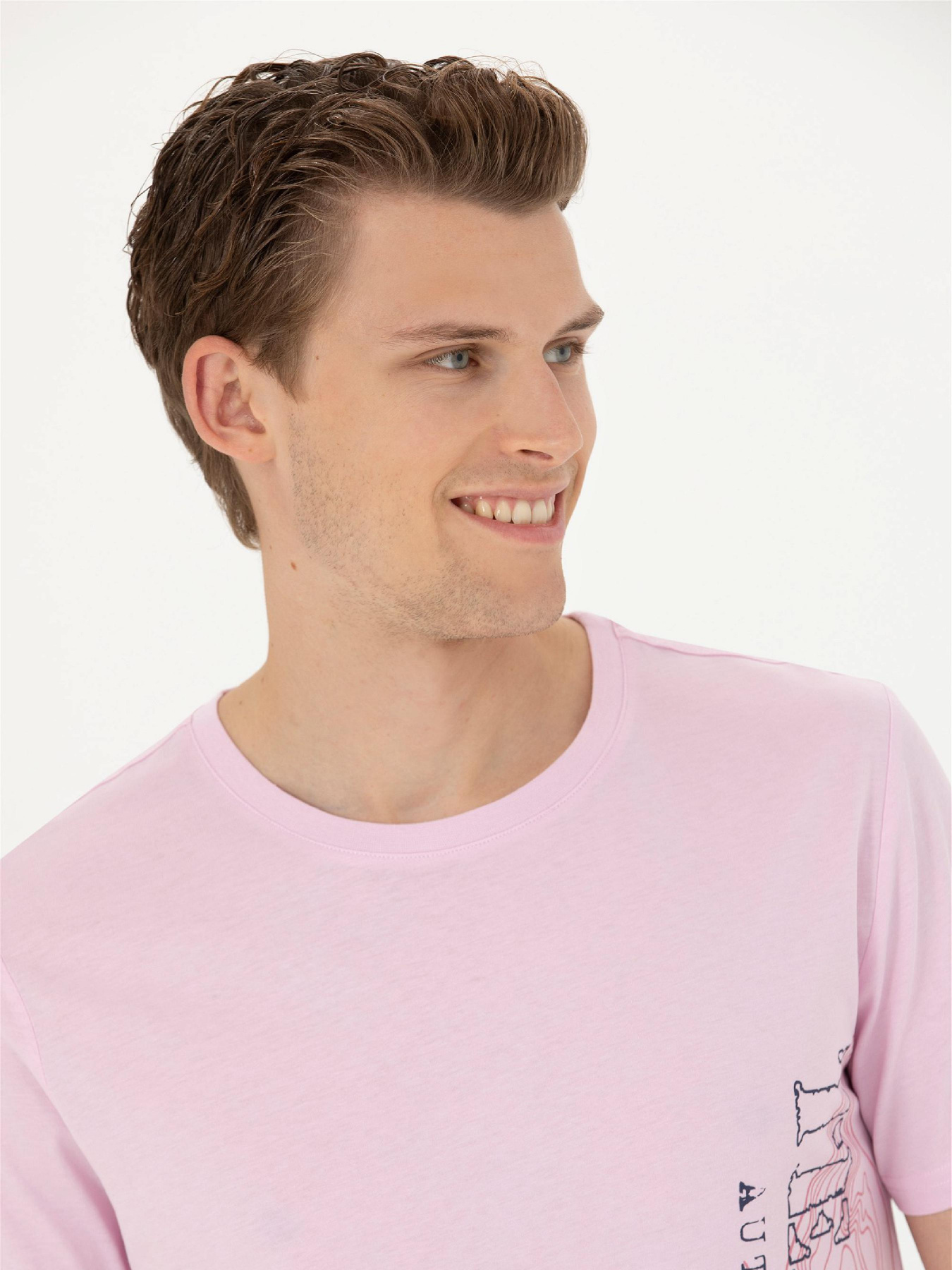 Футболка US Polo модель USPAINT.1573626.VR211 Футболка US Polo модель USPAINT.1573626.VR211 Фото