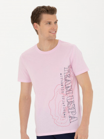 Футболка US Polo модель USPAINT.1573626.VR211 Футболка US Polo модель USPAINT.1573626.VR211 Фото