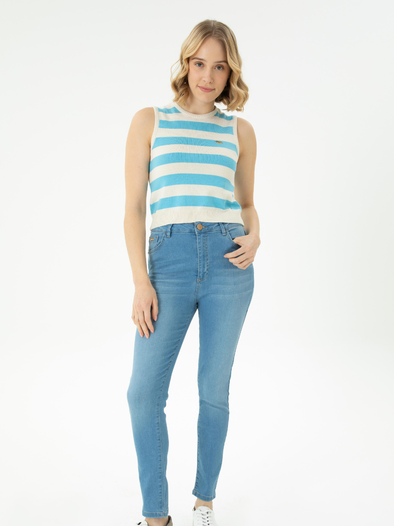 Топ US Polo модель USPAINT.1586932.VR093 Фото