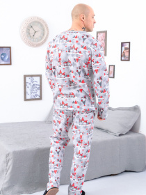 Пижама Носи своє модель 8625-f-4-gnomi Пижама Носи своє модель 8625-f-4-gnomi Фото