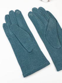 Рукавички ISSA Plus модель PE-07_бирюзовый Фото