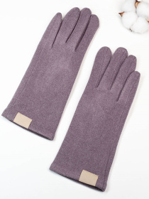 Перчатки ISSA Plus модель PE-07_сиреневый Фото