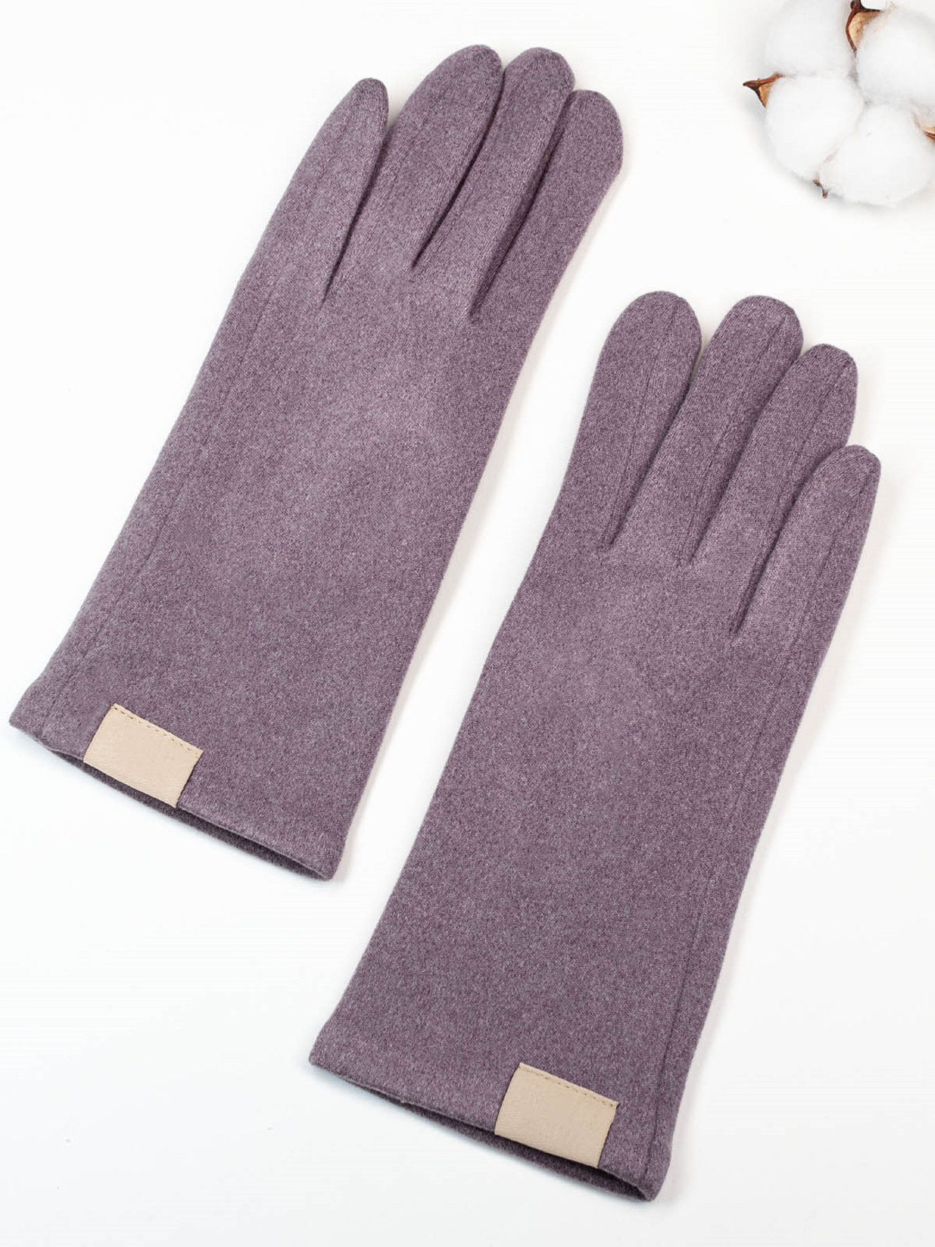 Рукавички ISSA Plus модель PE-07_сиреневый Фото