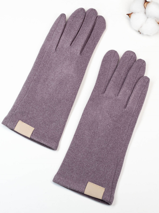 Рукавички ISSA Plus модель PE-07_сиреневый Фото