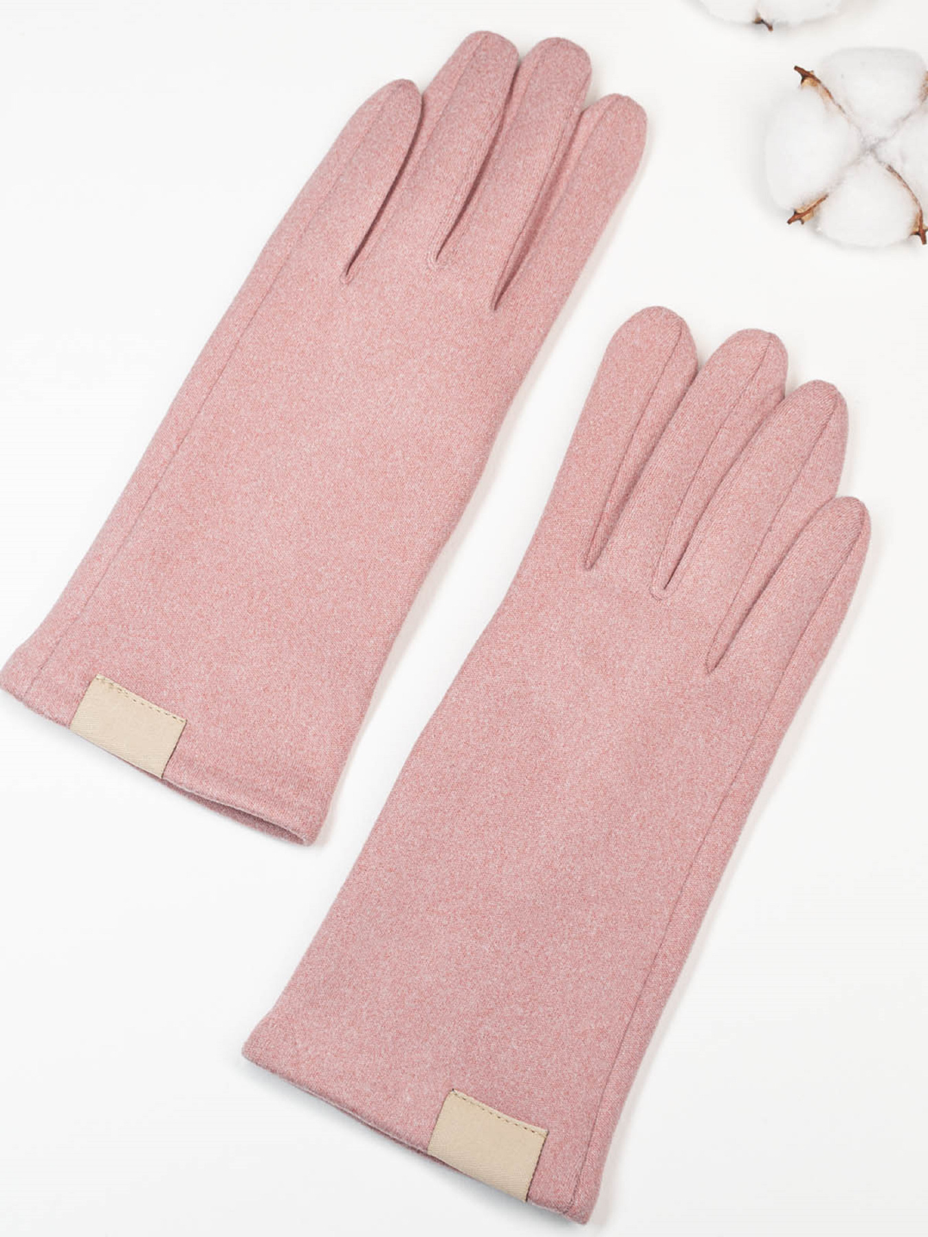 Перчатки ISSA Plus модель PE-07_розовый Фото