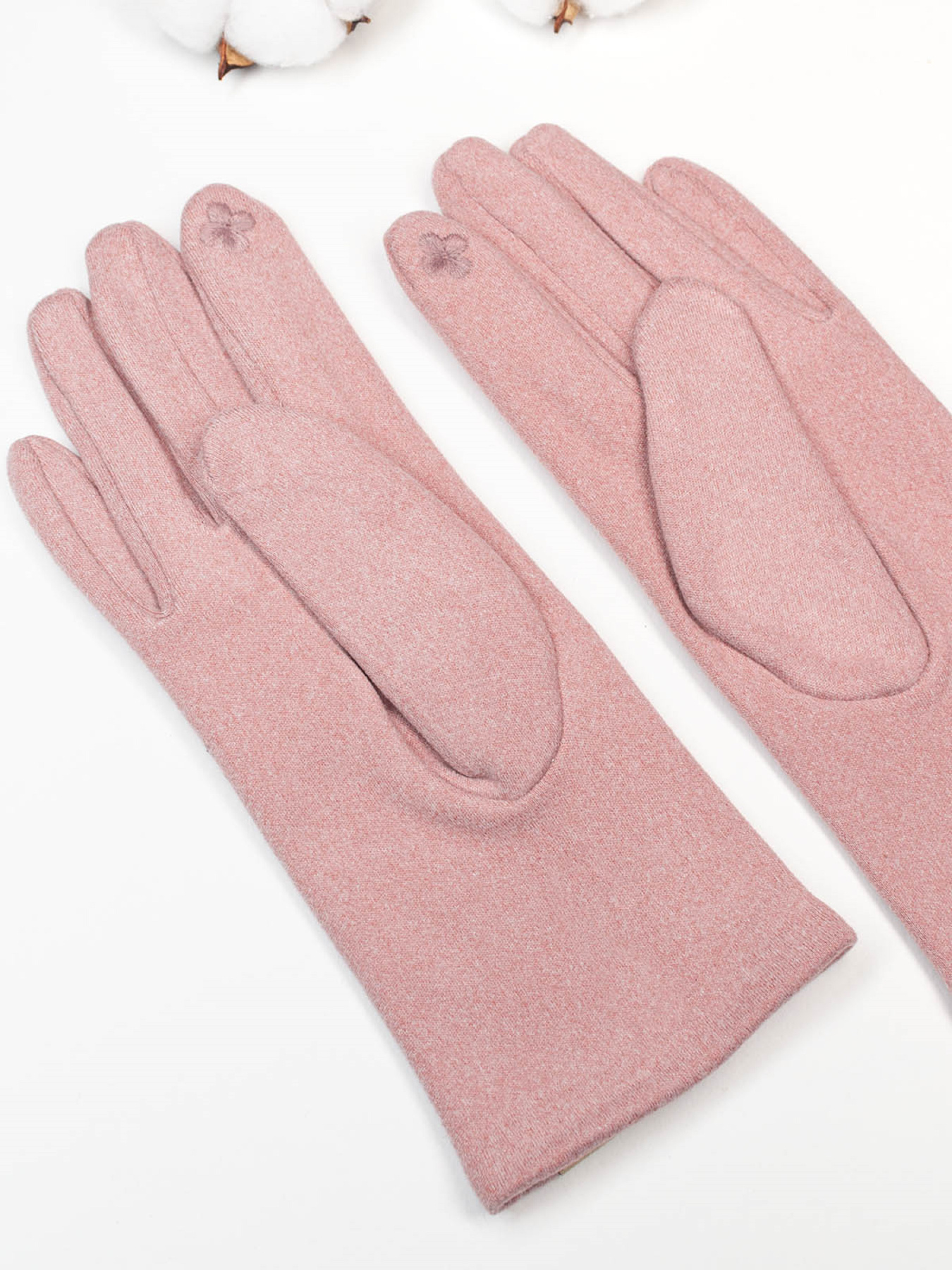 Рукавички ISSA Plus модель PE-07_розовый Фото