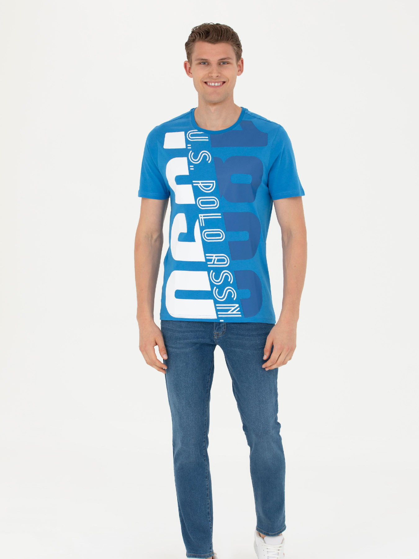 Футболка US Polo модель USPAINT.1573137.VR045 Фото