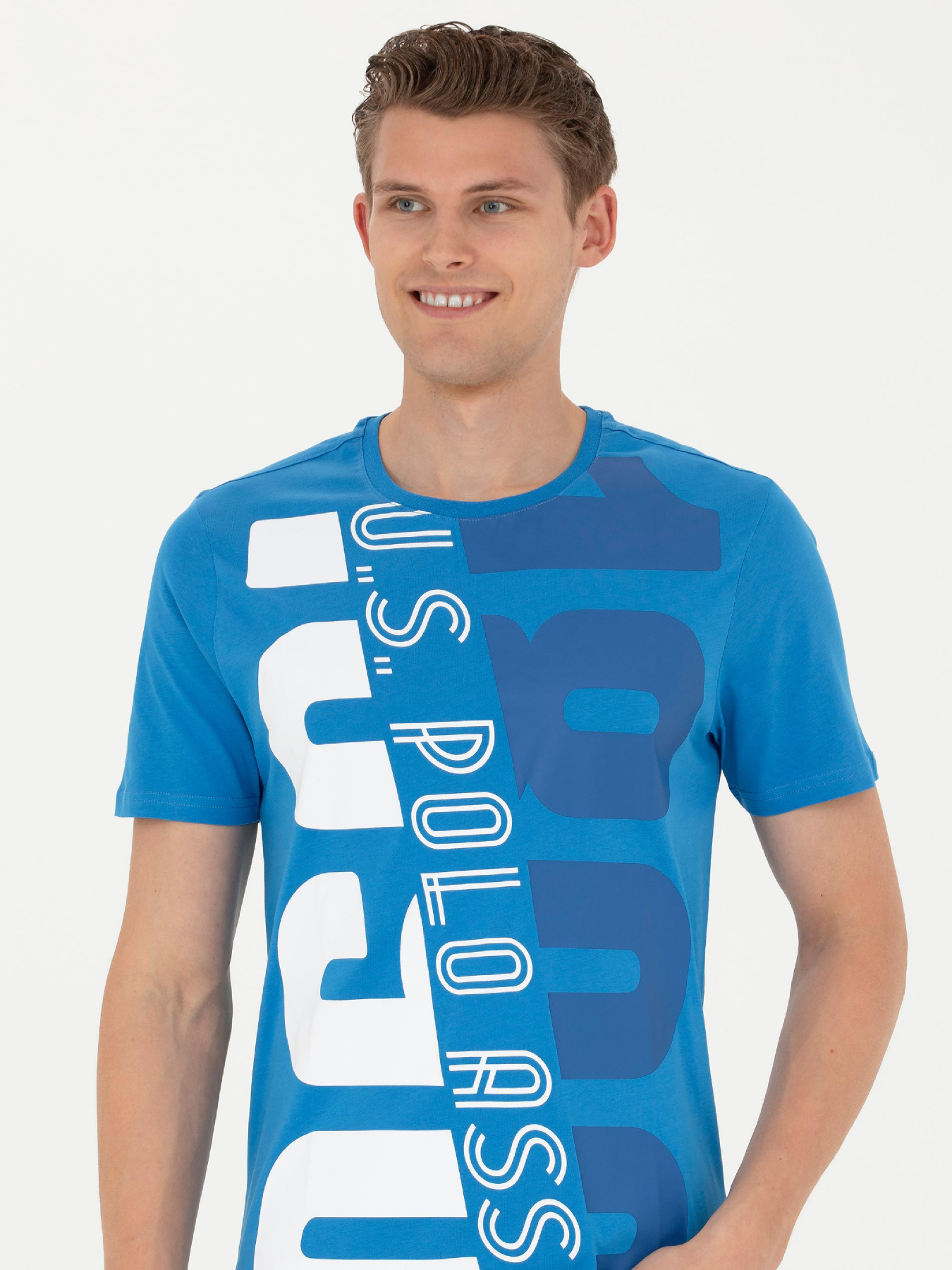 Футболка US Polo модель USPAINT.1573137.VR045 Футболка US Polo модель USPAINT.1573137.VR045 Фото