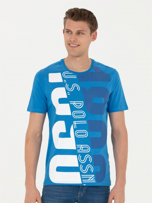 Футболка US Polo модель USPAINT.1573137.VR045 Фото