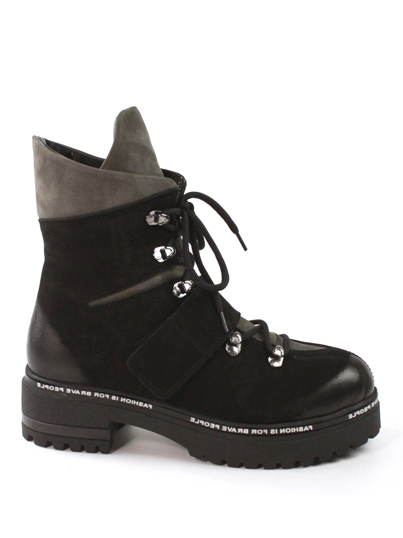 Черевики It-girl модель 5151-R1202_black-grey Фото