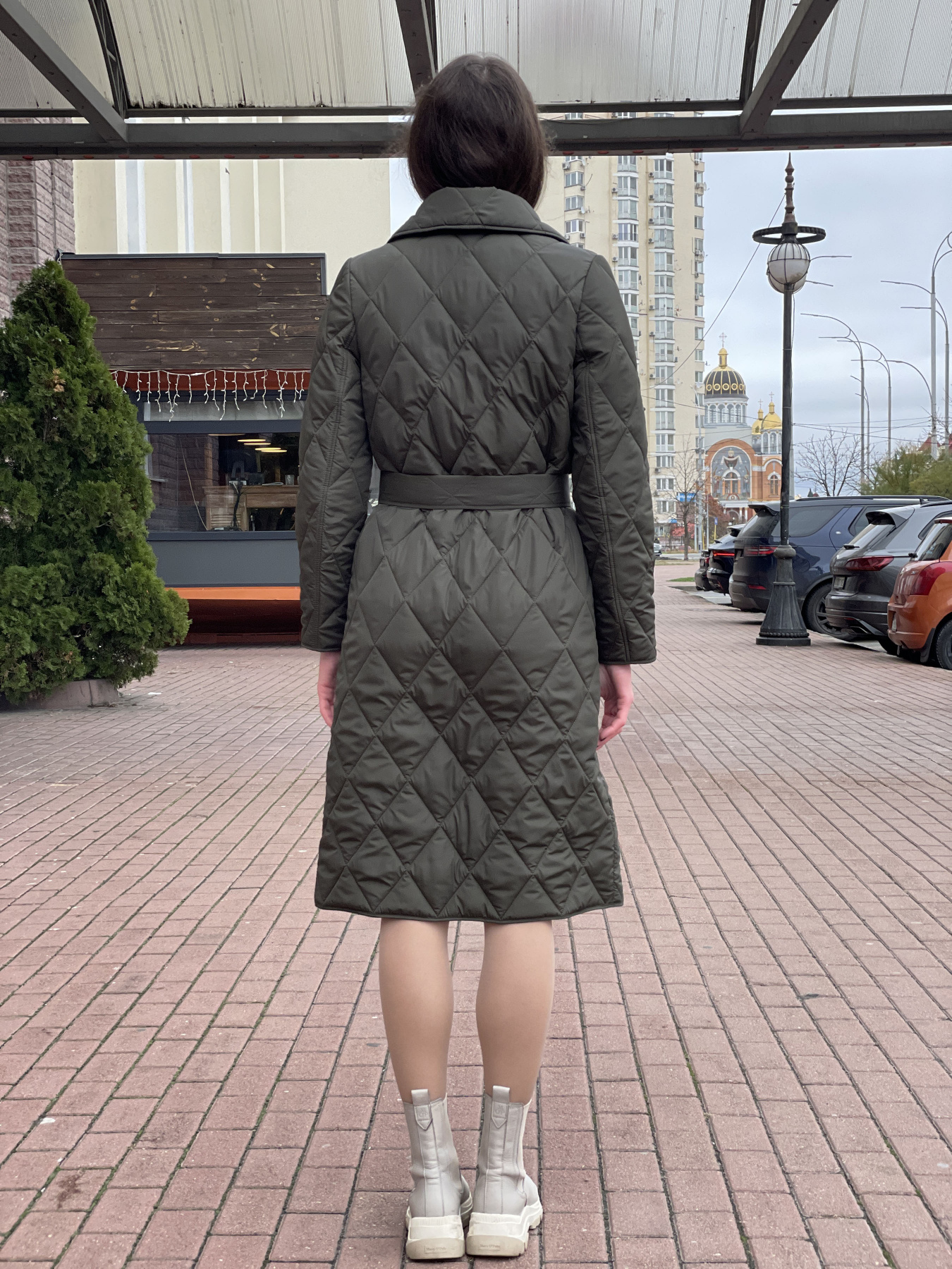 Пальто з утеплювачем CAT ORANGE модель 4444 Фото