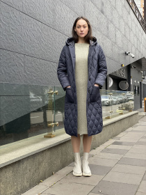 Пальто з утеплювачем CAT ORANGE модель 4445 Пальто з утеплювачем CAT ORANGE модель 4445 Фото