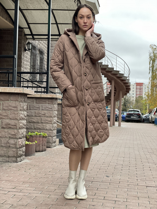 Пальто с утеплителем CAT ORANGE модель 4445c Фото