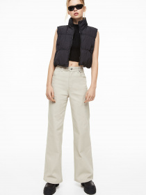 Широкие джинсы H&M модель 70175 Широкие джинсы H&M модель 70175 Фото