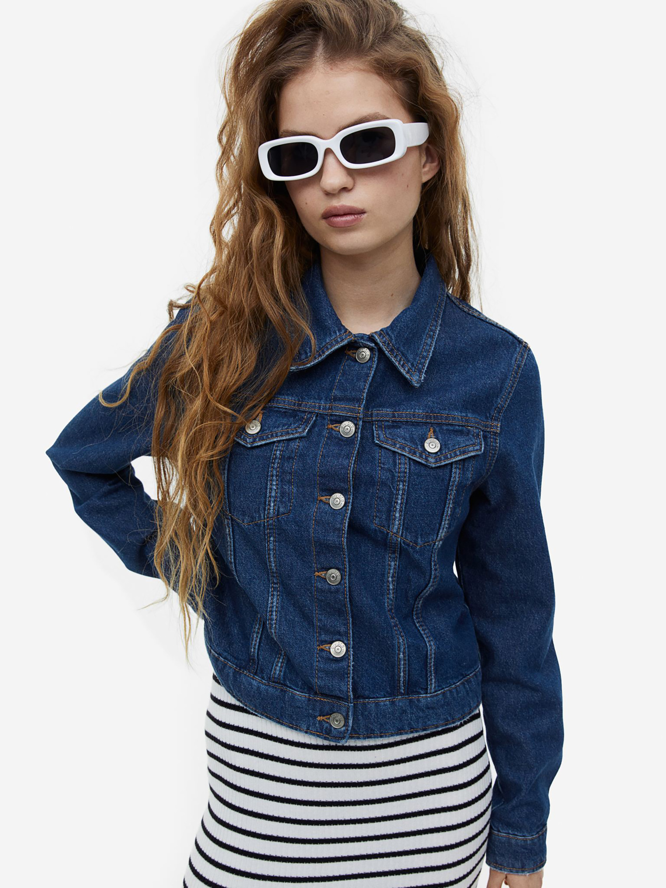 Джинсова куртка H&M Модель 70222 Фото