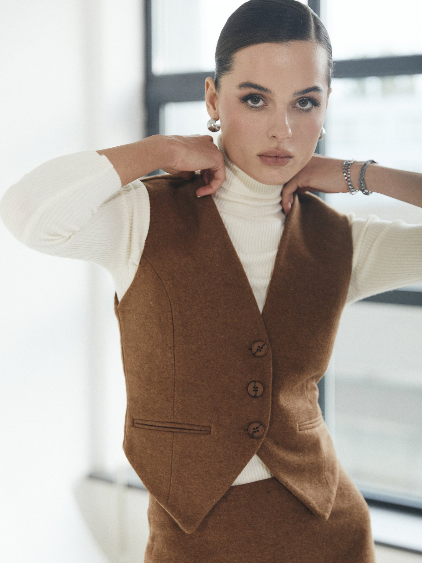 Жилет классический Gepur модель 45861 Фото