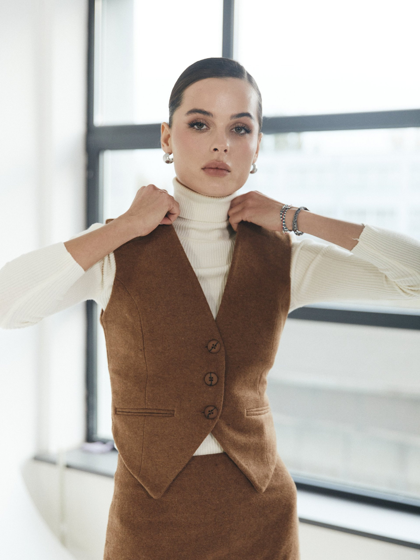 Жилет классический Gepur модель 45861 Фото