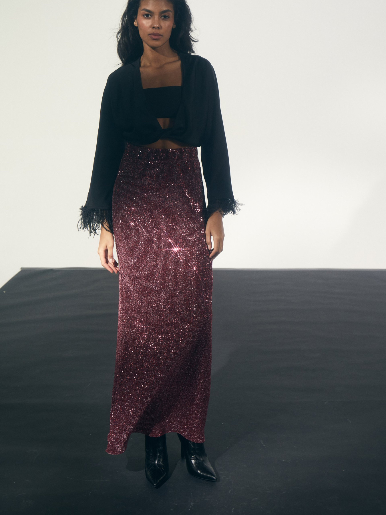 Спідниця максі Gepur модель 45886 Фото