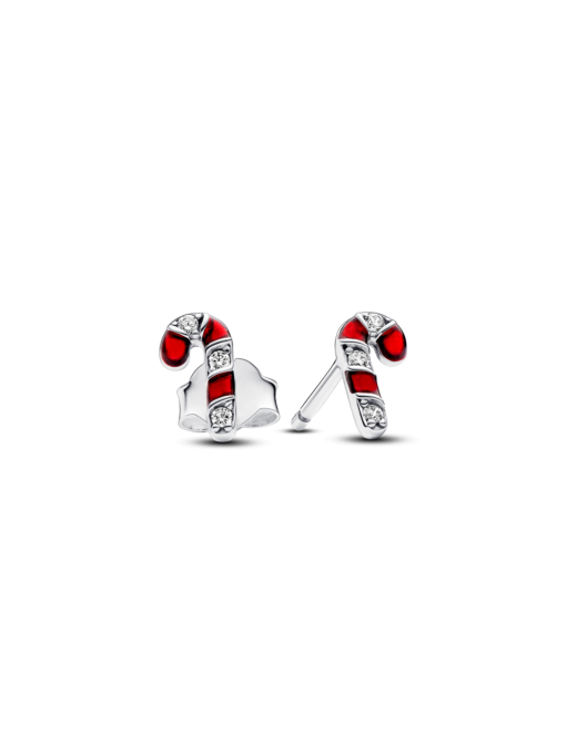 Серьги-гвоздики PANDORA Moments модель 292996C01 Фото
