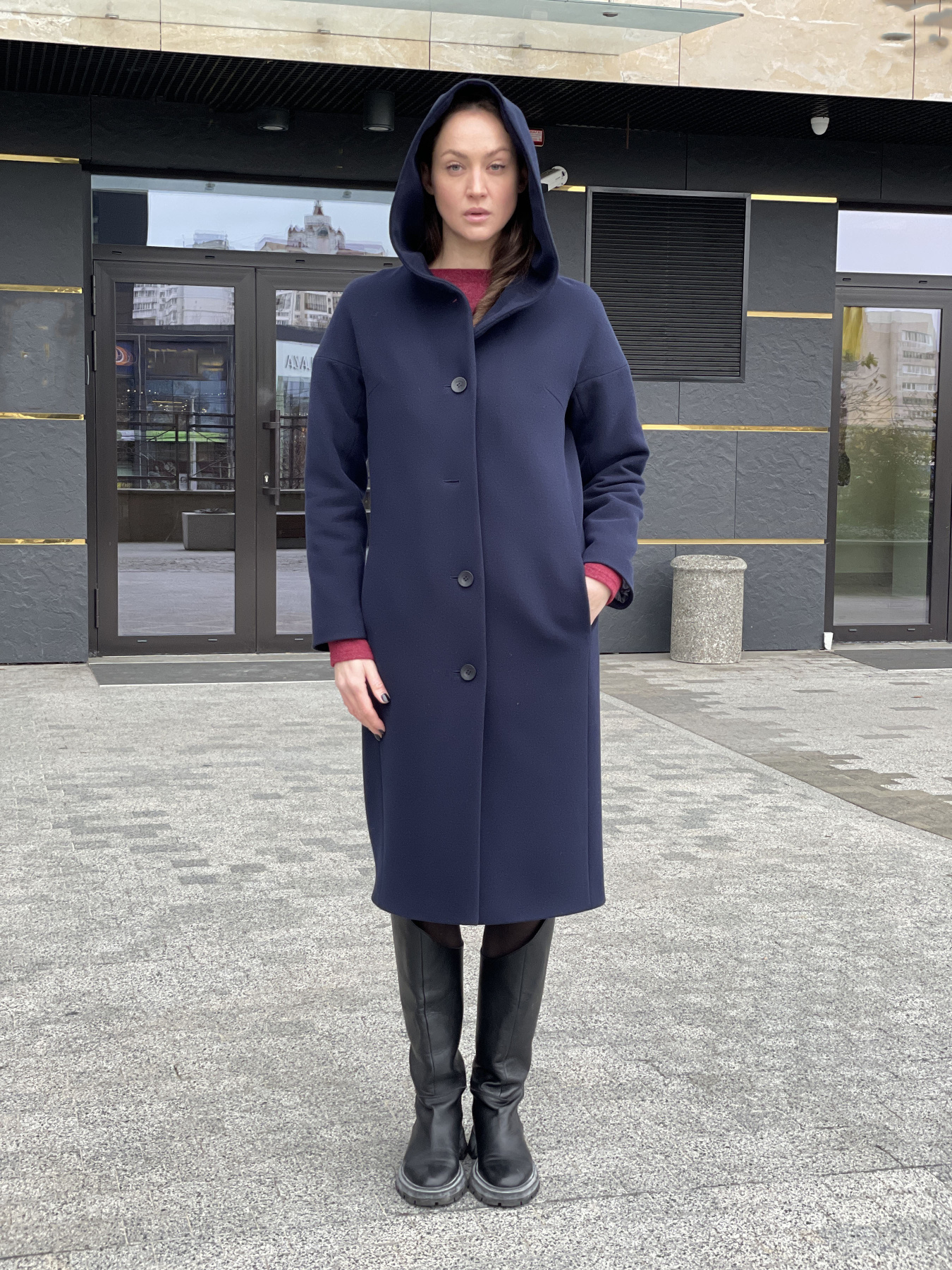 Пальто с утеплителем CAT ORANGE модель 4446 Фото